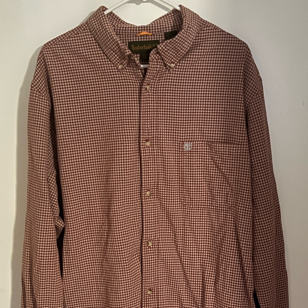 Timberland Button Down Collared Shirt XXL